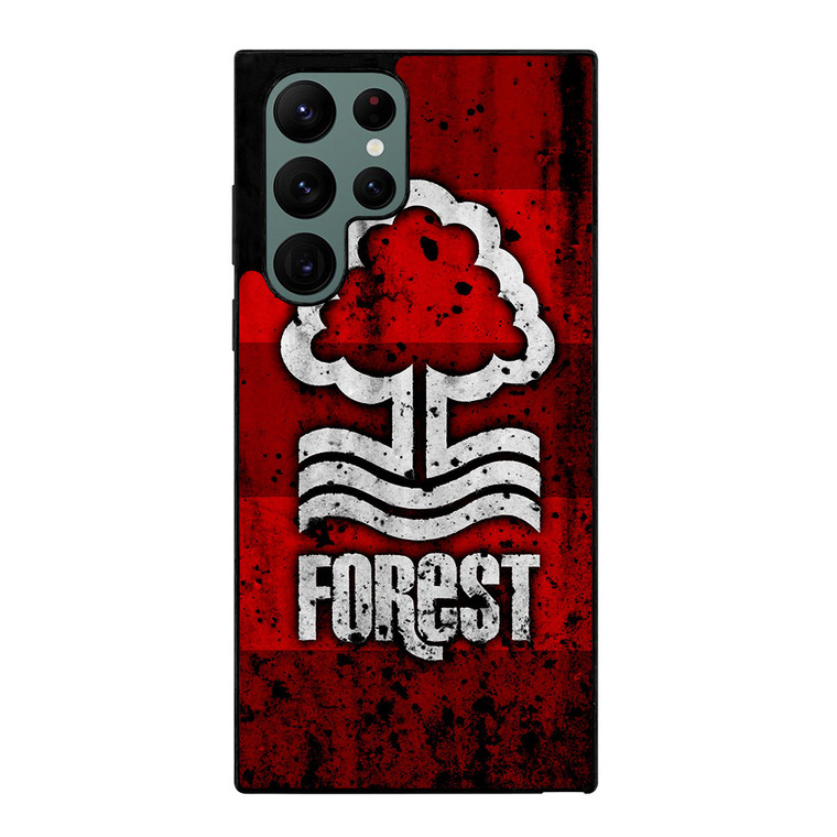 NOTTINGHAM FOREST LOGO EPL Samsung Galaxy S22 Ultra Case NOTTINGHAM FOREST LOGO EPL Samsung Galaxy S22 Ultra Case