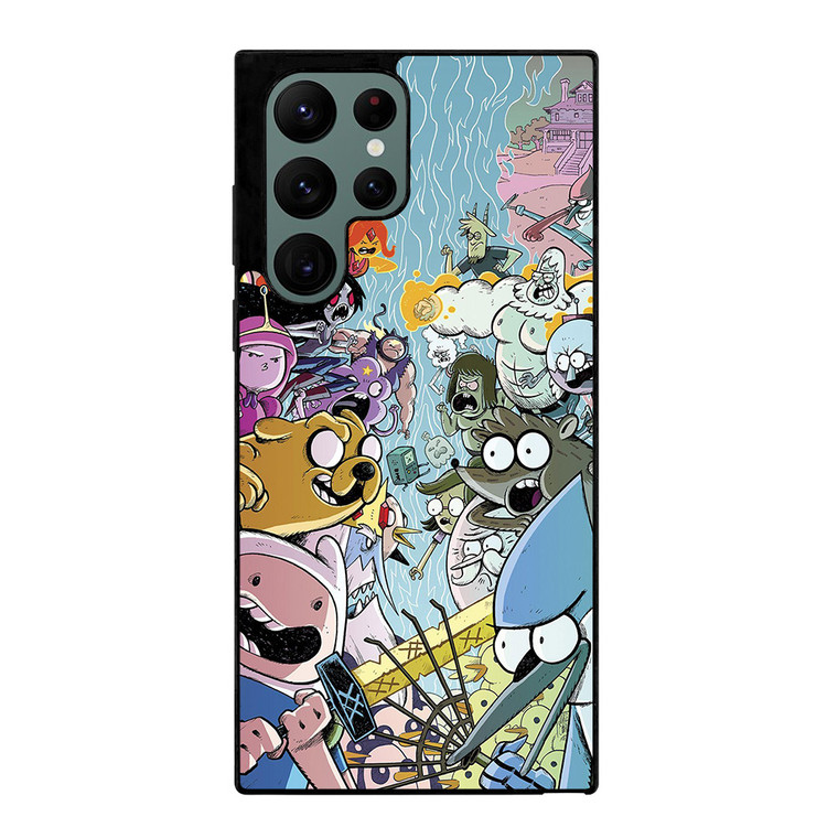 REGULAR SHOW CHARACTERS Samsung Galaxy S22 Ultra Case REGULAR SHOW CHARACTERS Samsung Galaxy S22 Ultra Case