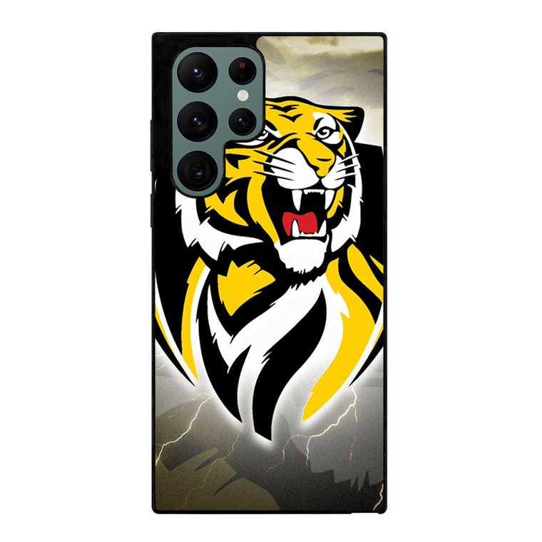 RICHMOND TIGERS AFL LOGO Samsung Galaxy S22 Ultra Case RICHMOND TIGERS AFL LOGO Samsung Galaxy S22 Ultra Case