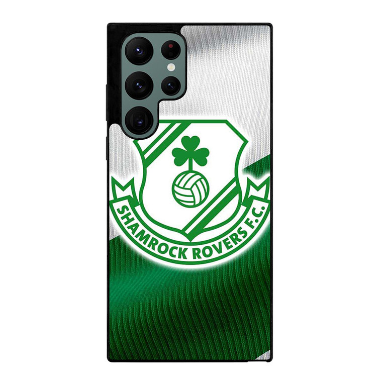 SHAMROCK ROVERS FOOTBALL CLUB LOGO Samsung Galaxy S22 Ultra Case SHAMROCK ROVERS FOOTBALL CLUB LOGO Samsung Galaxy S22 Ultra Case
