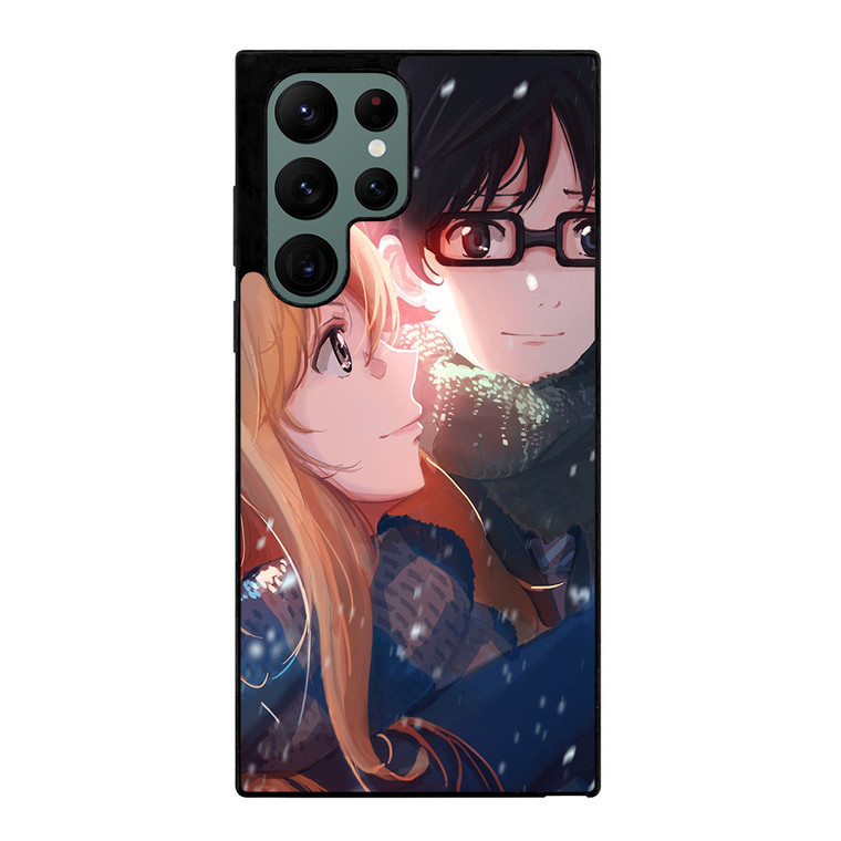 SHIGATSU WA KIMI NO USO Samsung Galaxy S22 Ultra Case SHIGATSU WA KIMI NO USO Samsung Galaxy S22 Ultra Case