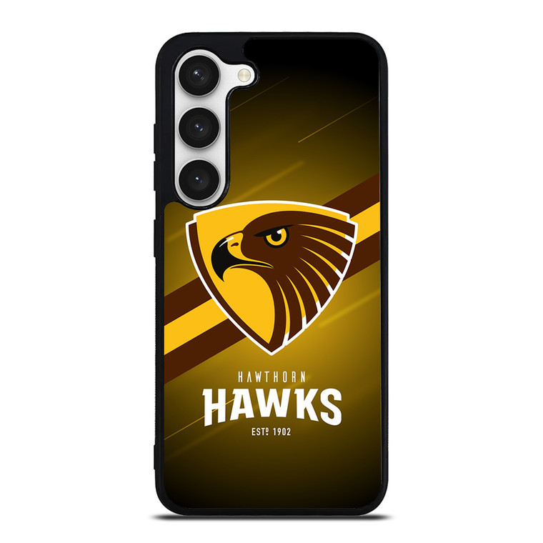 HAWTHORN HAWKS 1902 AFL Samsung Galaxy S23 Case HAWTHORN HAWKS 1902 AFL Samsung Galaxy S23 Case