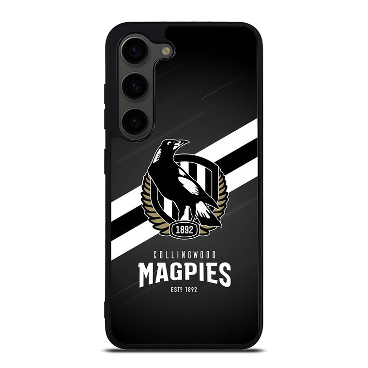 COLLINGWOOD MAGPIES LOGO AFL Samsung Galaxy S23 Plus Case