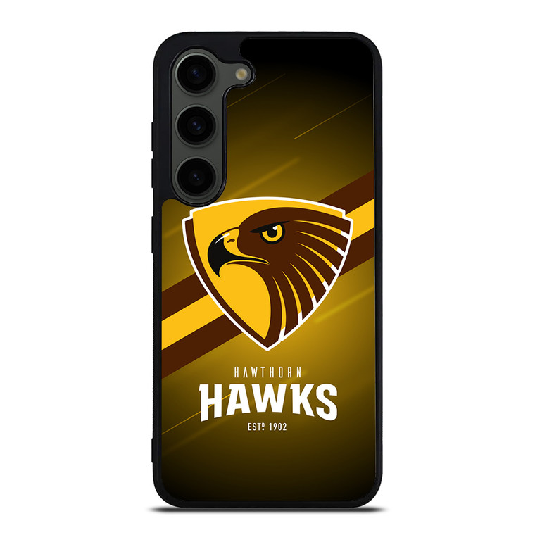 HAWTHORN HAWKS 1902 AFL Samsung Galaxy S23 Plus Case HAWTHORN HAWKS 1902 AFL Samsung Galaxy S23 Plus Case