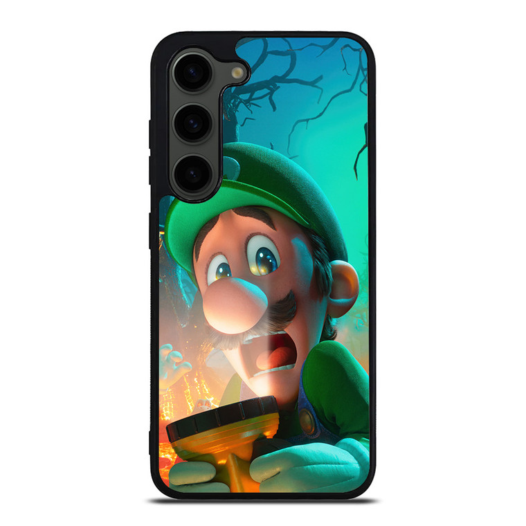 LUIGI THE SUPER MARIO BROS SCARY Samsung Galaxy S23 Plus Case LUIGI THE SUPER MARIO BROS SCARY Samsung Galaxy S23 Plus Case