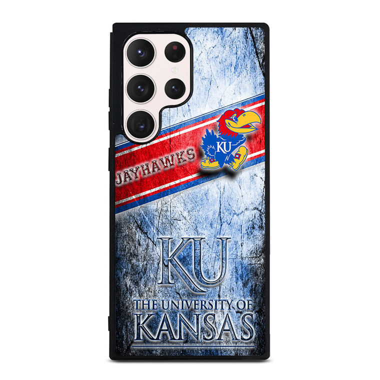 UNIVERSITY OF KANSAS JAYHAWKS LOGO Samsung Galaxy S23 Ultra Case