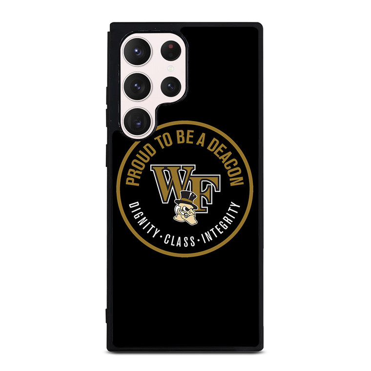 WAKE FOREST LOGO Samsung Galaxy S23 Ultra Case