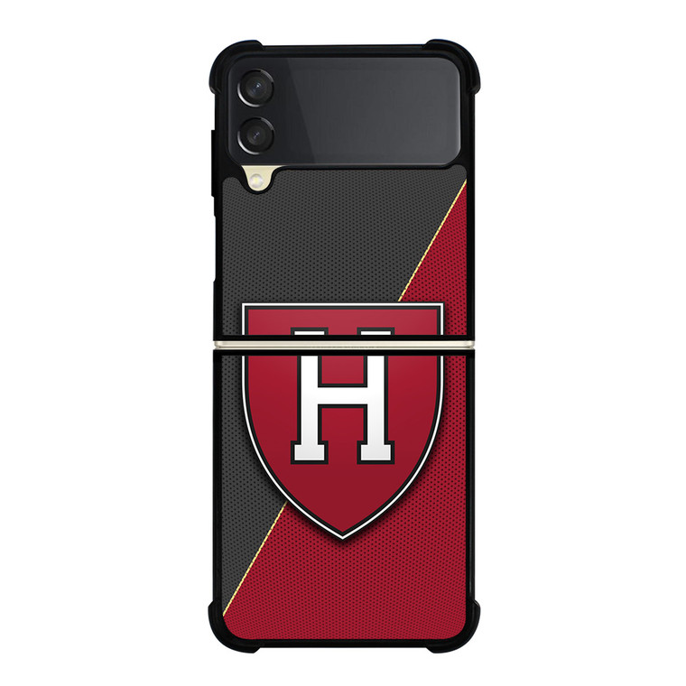 HARVARD CRIMSON FOOTBALL LOGO Samsung Z Flip 3 Case