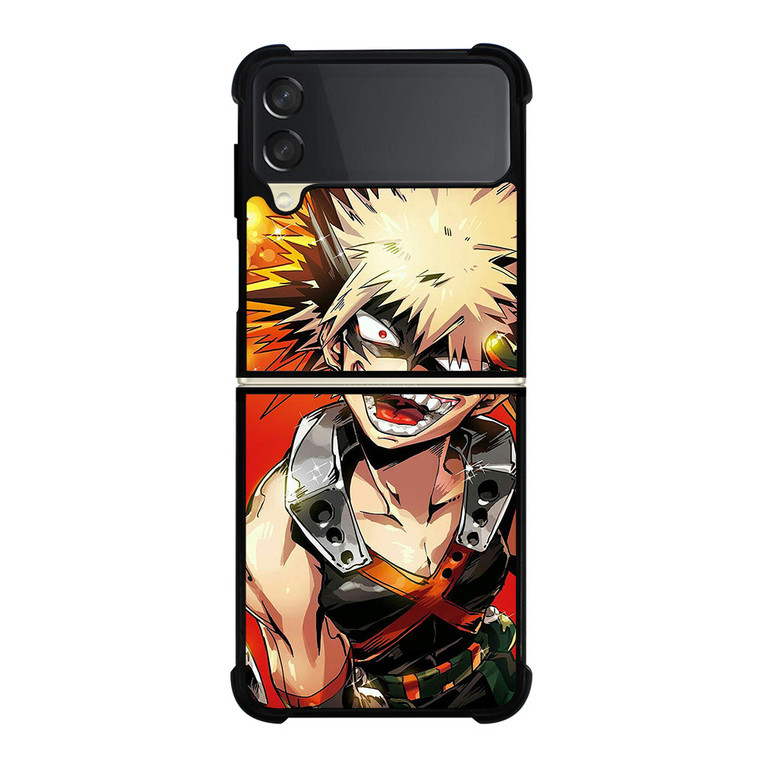 KATSUKI BAKUGO MY HERO ACADEMIA Samsung Z Flip 3 Case