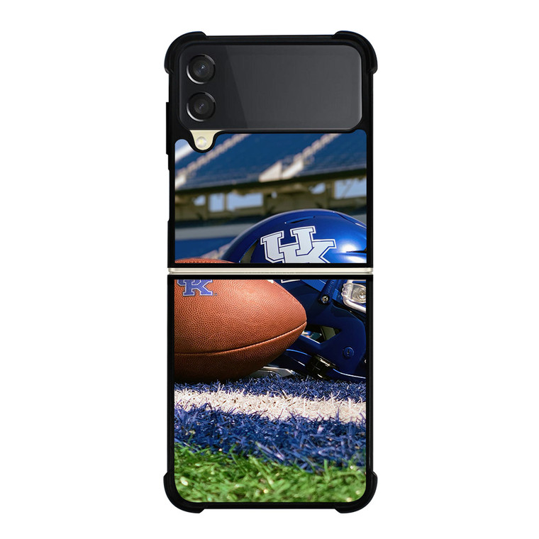 KENTUCKY WILDCATS HELMET LOGO Samsung Z Flip 3 Case
