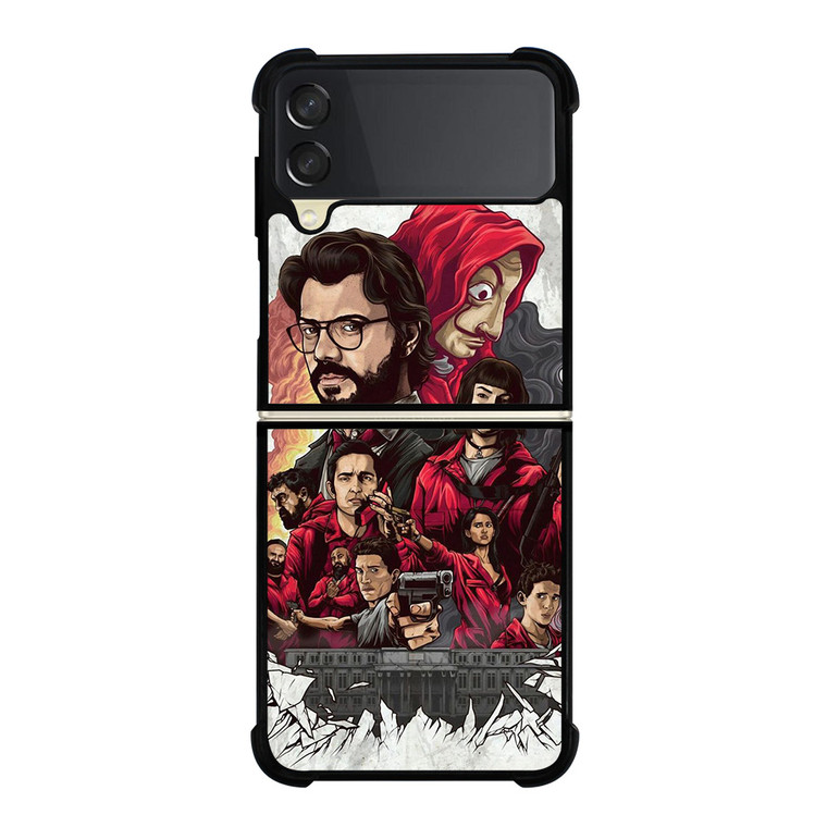 LA CASA DE PAPEL MONEY HEIST Samsung Z Flip 3 Case