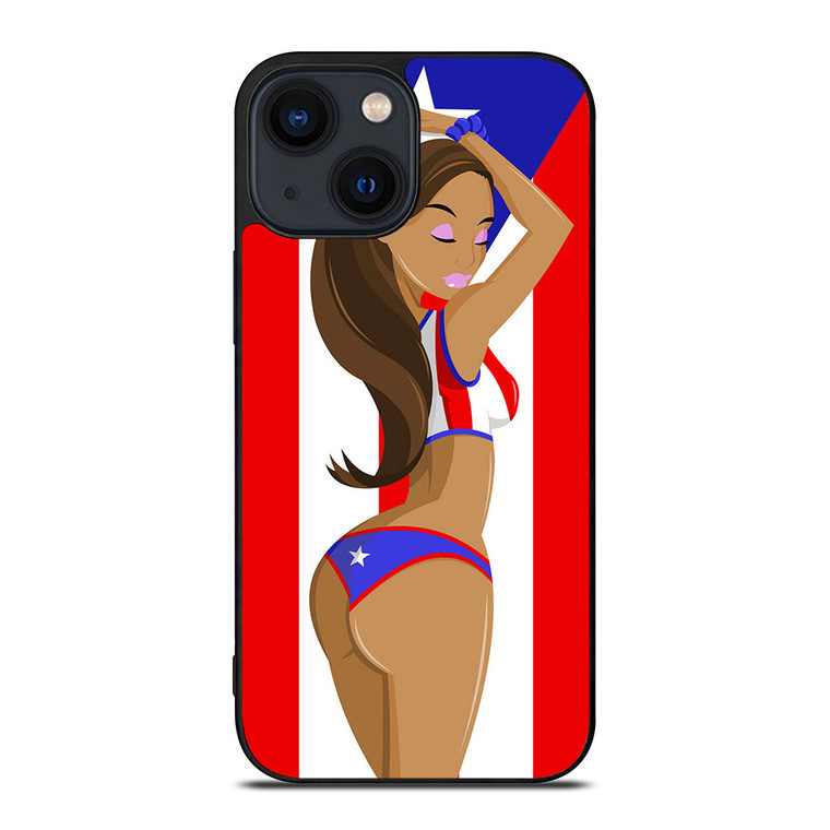 PUERTO RICO GIRL iPhone 14 Plus Case