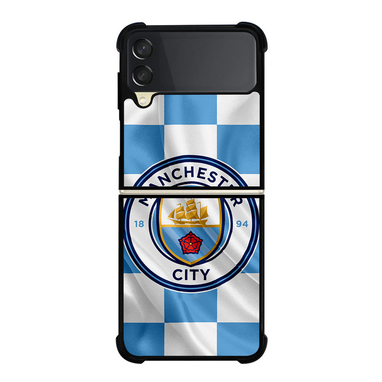 MANCHESTER CITY LOGO Samsung Z Flip 3 Case