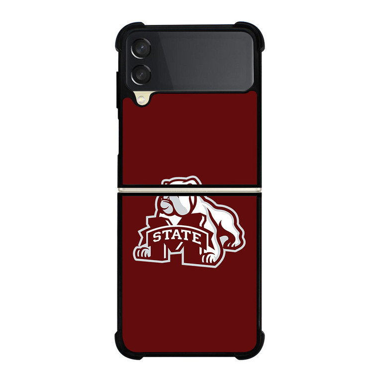 MISSISSIPPI STATE UNIVERSITY BULLDOGS LOGO Samsung Z Flip 3 Case