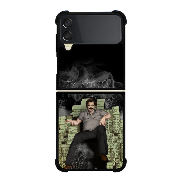 PABLO ESCOBAR NARCOS ART Samsung Z Flip 3 Case