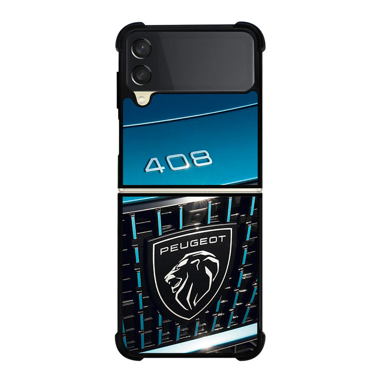 PEUGEOT SYMBOL LOGO Samsung Z Flip 3 Case PEUGEOT SYMBOL LOGO Samsung Z Flip 3 Case