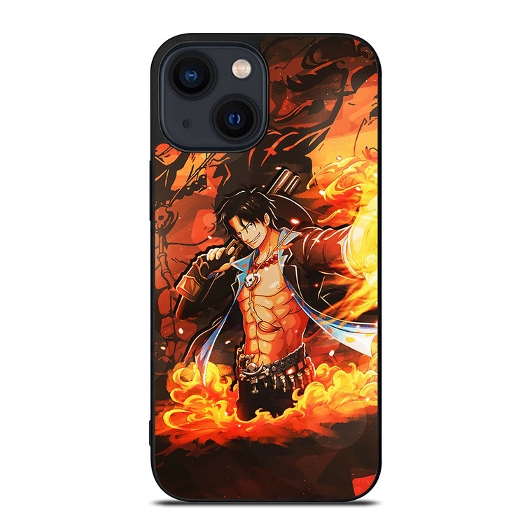 PORTGAS D ACE iPhone 14 Plus Case
