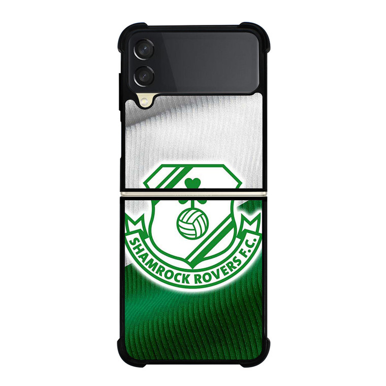 SHAMROCK ROVERS FOOTBALL CLUB LOGO Samsung Z Flip 3 Case