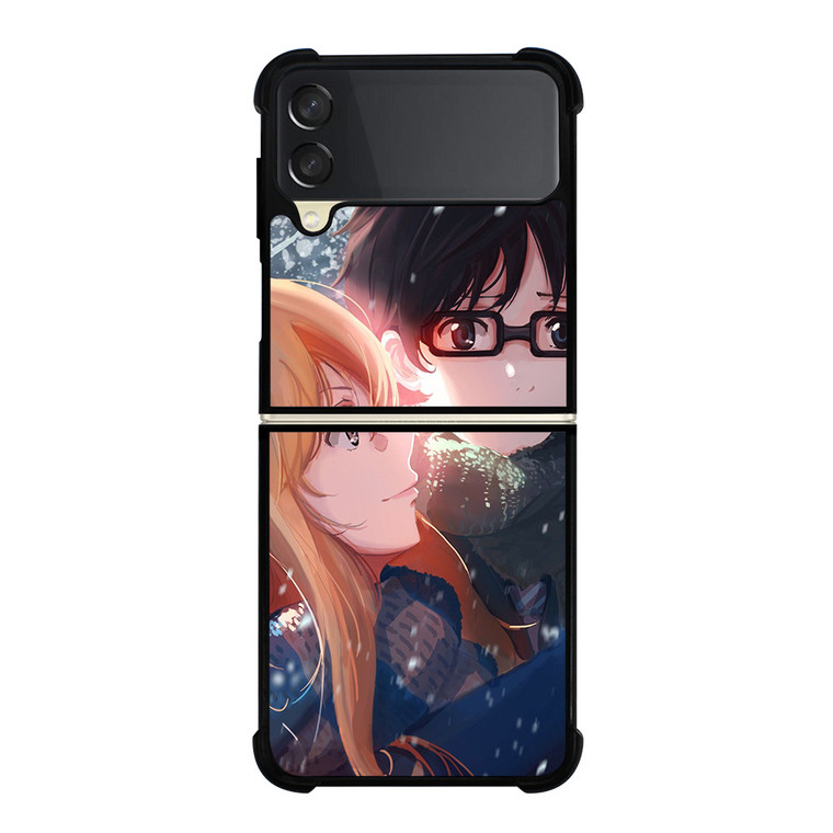 SHIGATSU WA KIMI NO USO Samsung Z Flip 3 Case