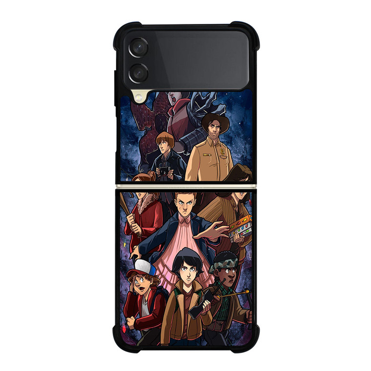 STRANGER THINGS ART Samsung Z Flip 3 Case