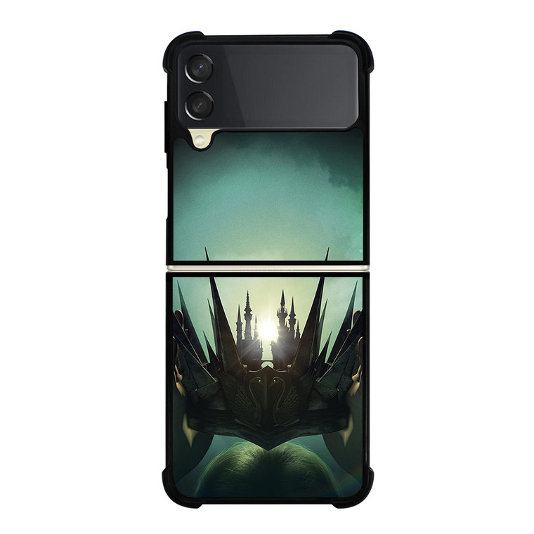 THE SCHOOL FOR GOOD AND EVIL CROWN Samsung Z Flip 3 Case