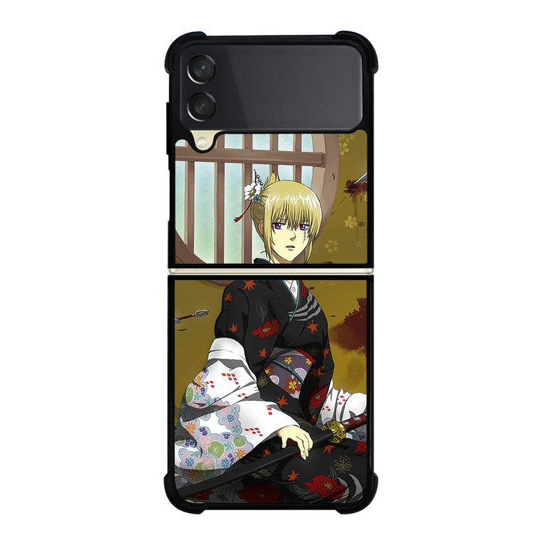 TSUKUYO GINTAMA ANIME Samsung Z Flip 3 Case