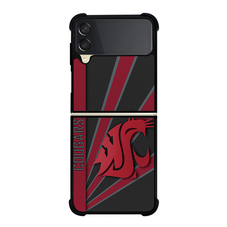 WASHINGTON STATE COUGARS ICON Samsung Z Flip 3 Case
