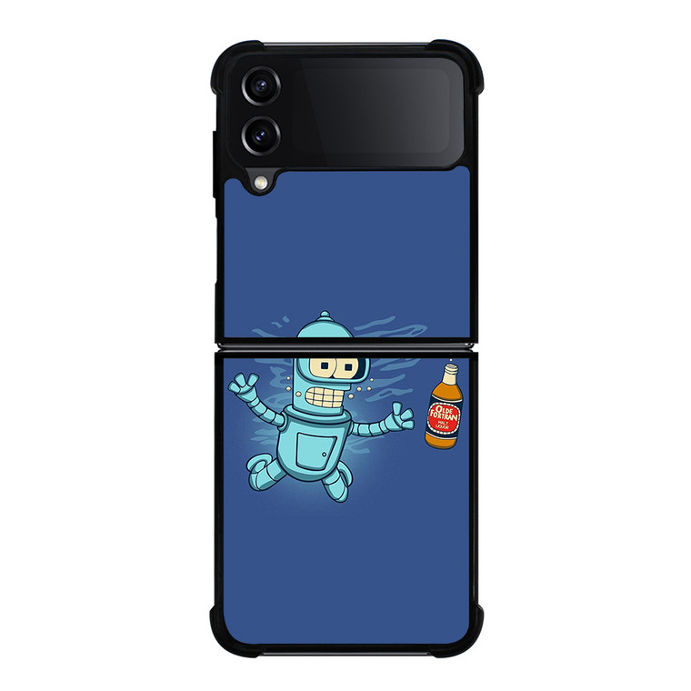 BENDER FUTURAMA Samsung Z Flip 4 Case