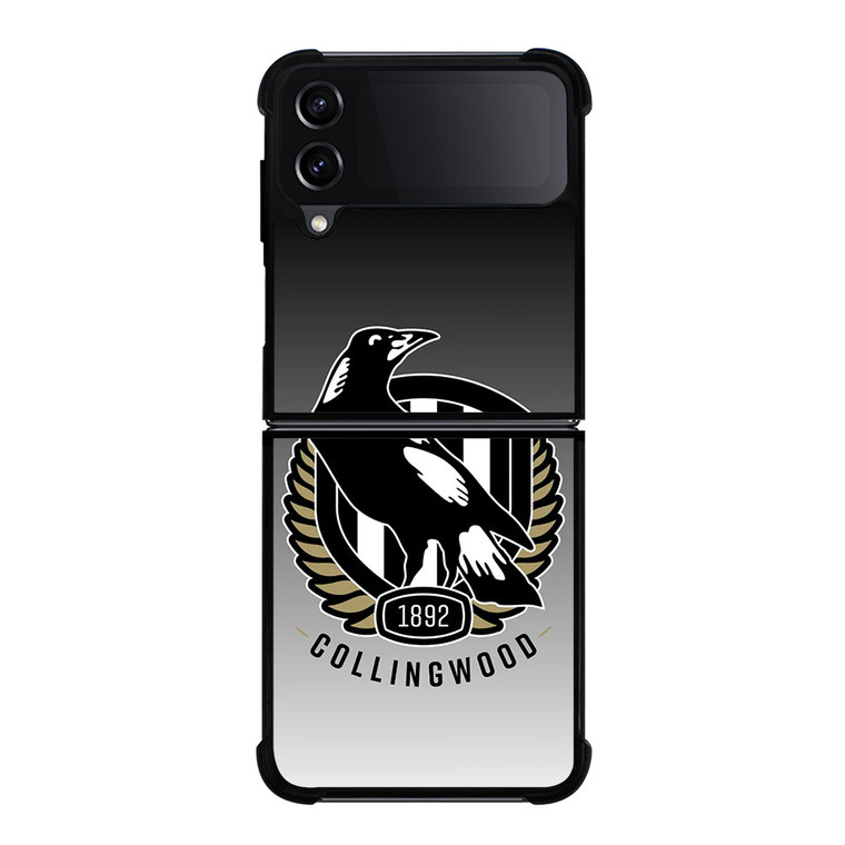 COLLINGWOOD MAGPIES ICON AFL Samsung Z Flip 4 Case