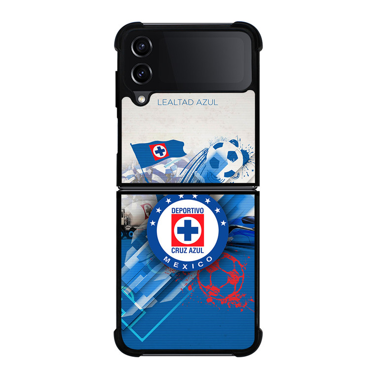 DEPORTIVO CRUZ AZUL LOGO Samsung Z Flip 4 Case