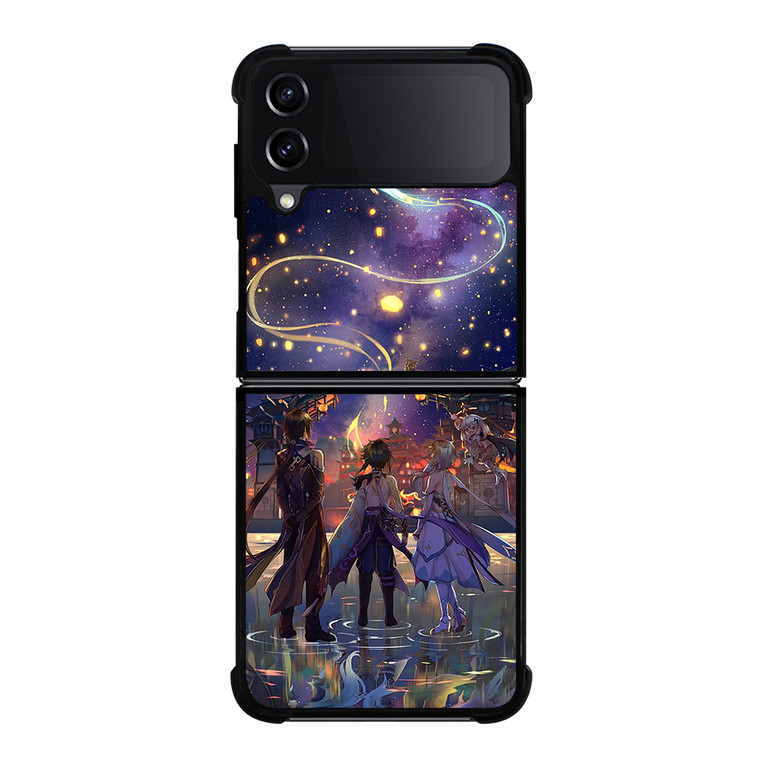 GENSHIN IMPACT ANIME Samsung Z Flip 4 Case