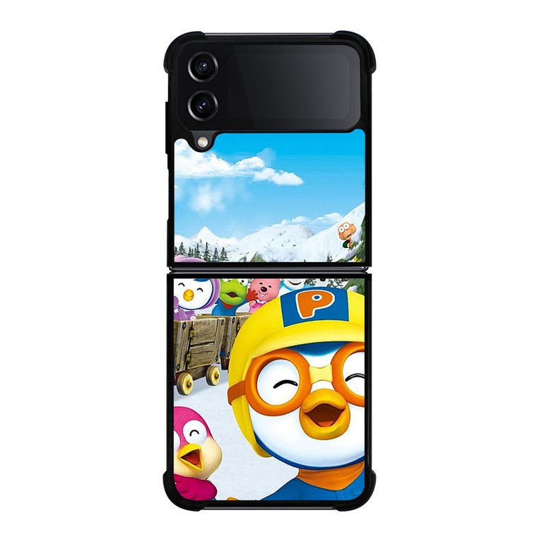PORORO THE LITTLE PENGUIN 3 Samsung Z Flip 4 Case