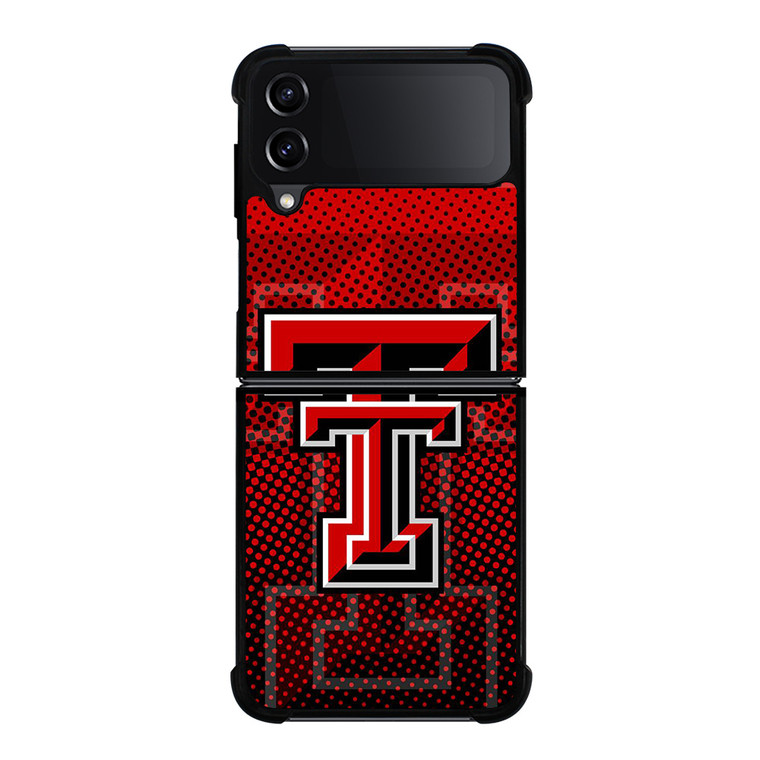 RED RAIDERS TEXAS TECH LOGO Samsung Z Flip 4 Case