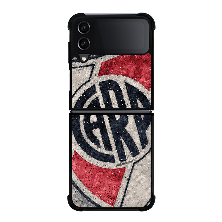 RIVER PLATE FC ART Samsung Z Flip 4 Case