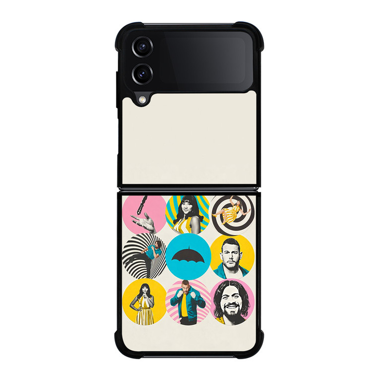 THE UMBRELLA ACADEMY CHARACTERS Samsung Z Flip 4 Case