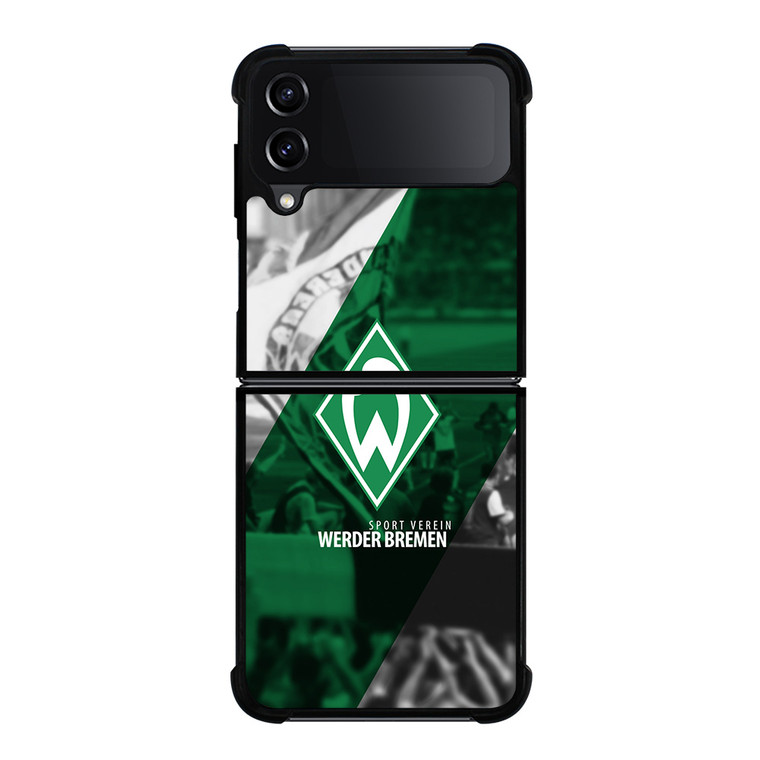 WERDER BREMEN FOOTBALL CLUB LOGO Samsung Z Flip 4 Case WERDER BREMEN FOOTBALL CLUB LOGO Samsung Z Flip 4 Case