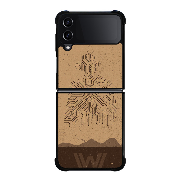 WESTWORLD LOGO Samsung Z Flip 4 Case