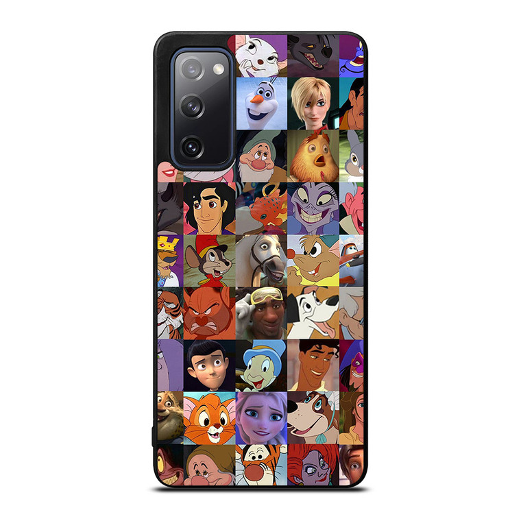 ALL DISNEY CHARACTERS COLLAGE Samsung Galaxy S20 FE Case