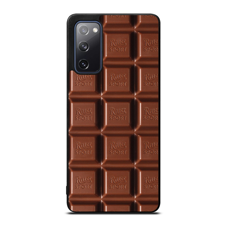 CHOCOLATE RITTER SPORT Samsung Galaxy S20 FE Case