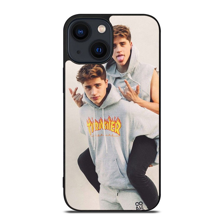 MARTINEZ TWINS THRASHER iPhone 14 Plus Case MARTINEZ TWINS THRASHER iPhone 14 Plus Case