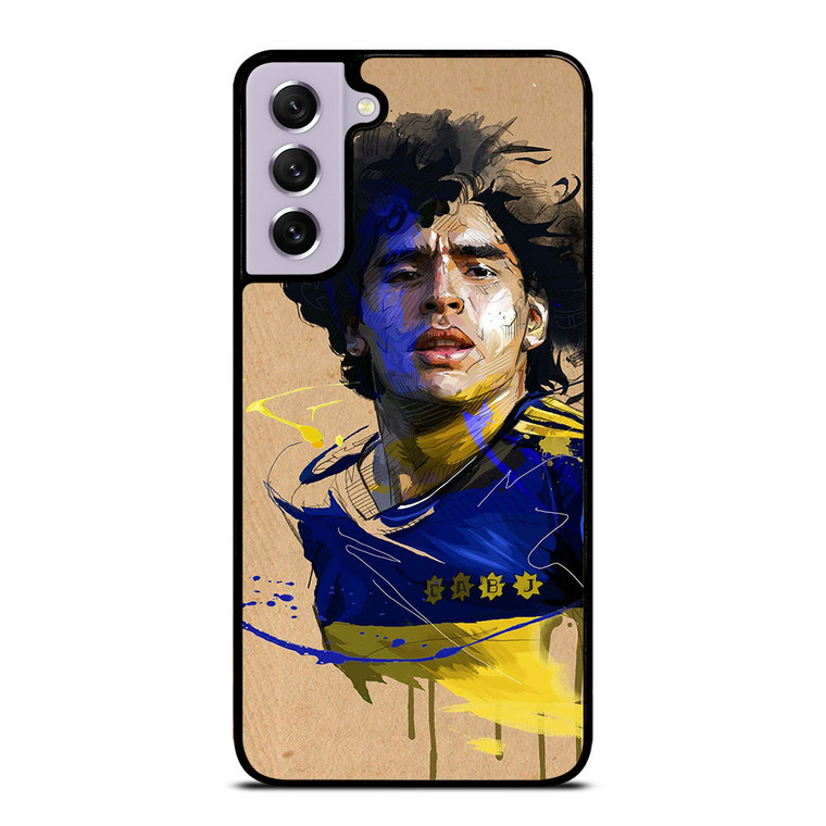 DIEGO MARADONA BOCA JUNIORS Samsung Galaxy S21 FE Case