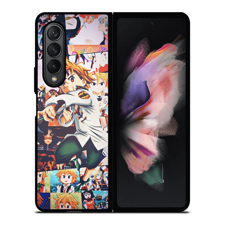 7 DEADLY SINS MELIODAS COLLAGE 2 Samsung Z Fold 3 Case