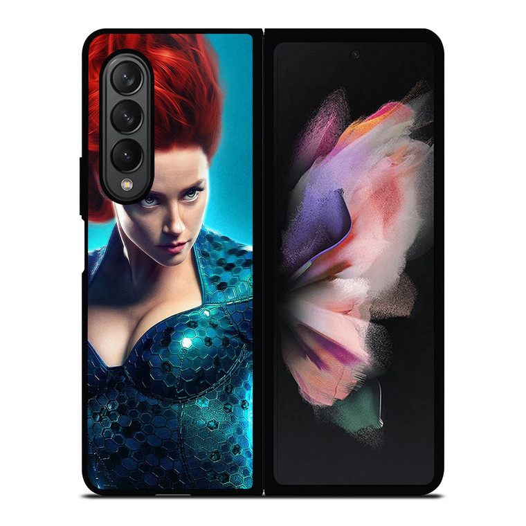 AQUAMAN DC AMBER HEARD MERA Samsung Z Fold 3 Case