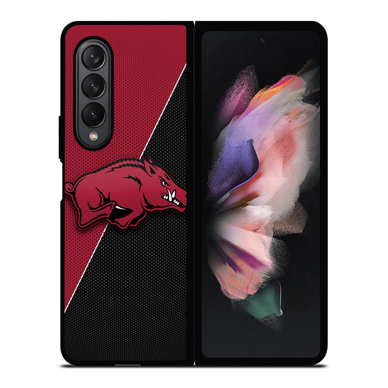 ARKANSAS RAZORBACKS LOGO 3 Samsung Z Fold 3 Case