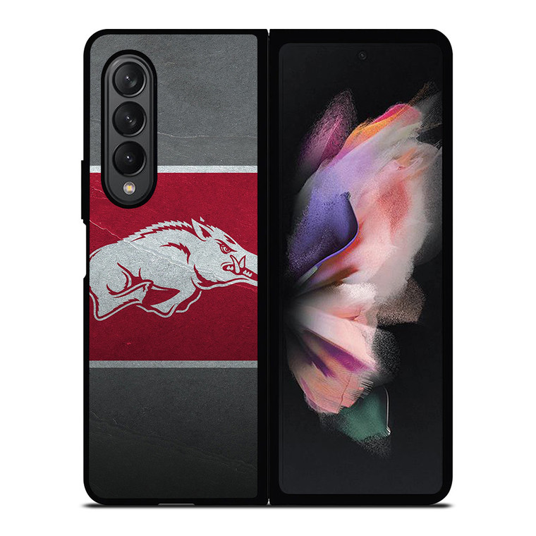 ARKANSAS RAZORBACKS LOGO 4 Samsung Z Fold 3 Case