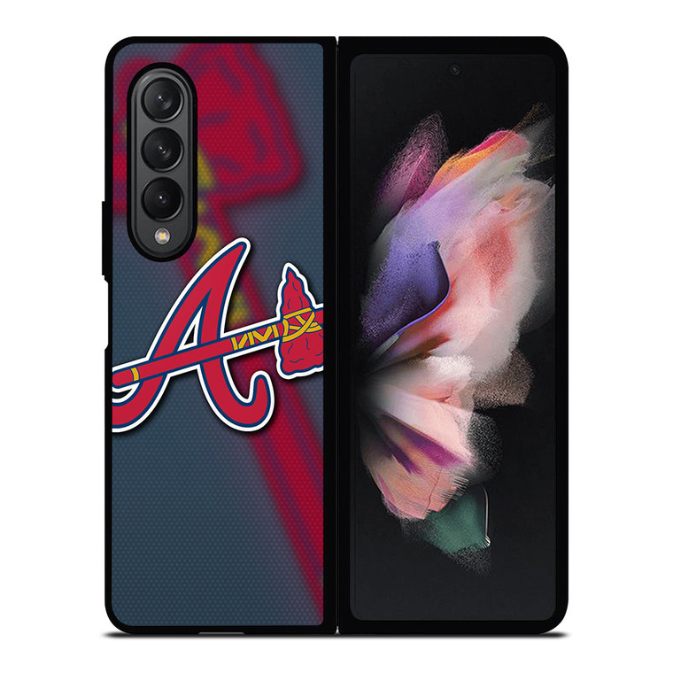 ATLANTA BRAVES LOGO Samsung Z Fold 3 Case