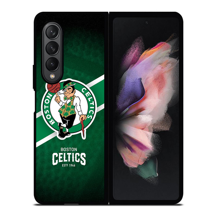 BOSTON CELTICS LOGO 3 Samsung Z Fold 3 Case
