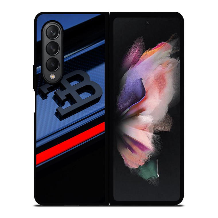 BUGATTI LOGO 3 Samsung Z Fold 3 Case
