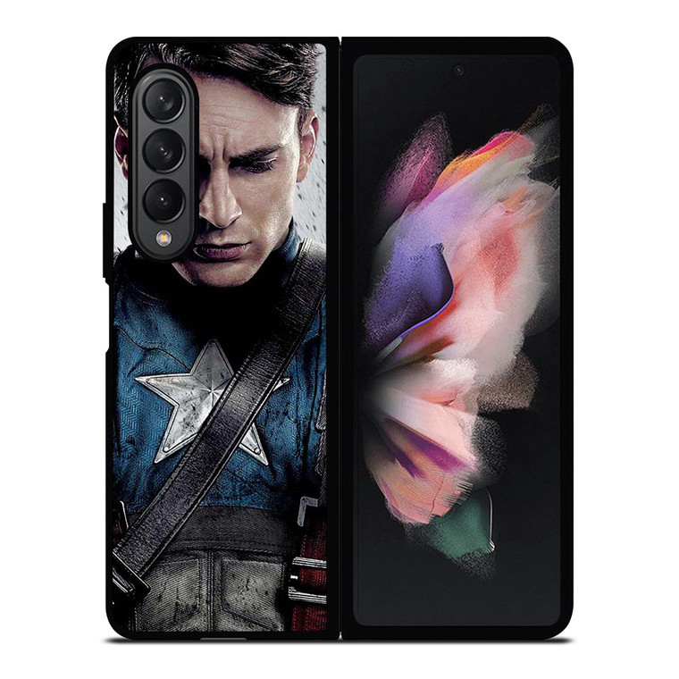 CAPTAIN AMERICA THE AVENGERS SUPERHERO Samsung Z Fold 3 Case