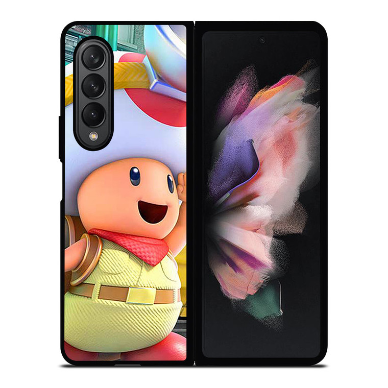 CAPTAIN TOAD CUTE Samsung Z Fold 3 Case